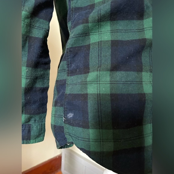 O’Neill Green and Blue Plaid Shirt - Picture 4 of 16